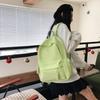 Школьный рюкзак школьный рюкзак женский инста колледж студенты простой модный однотонный большая вместимость ученики средней школы новый тренд рюкзак рюкзак
