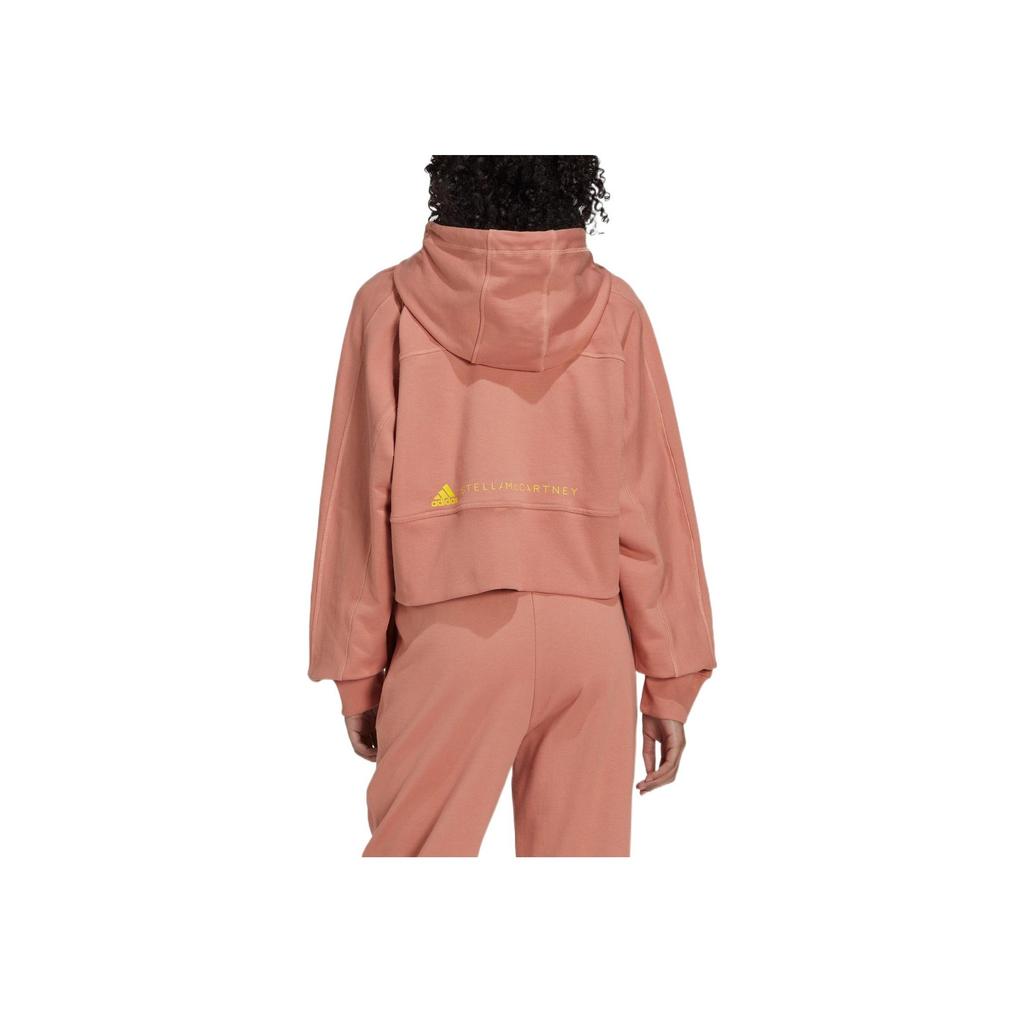 adidas Куртка с капюшоном и шнурком с логотипом, женская верхняя одежда, розовая IB5891