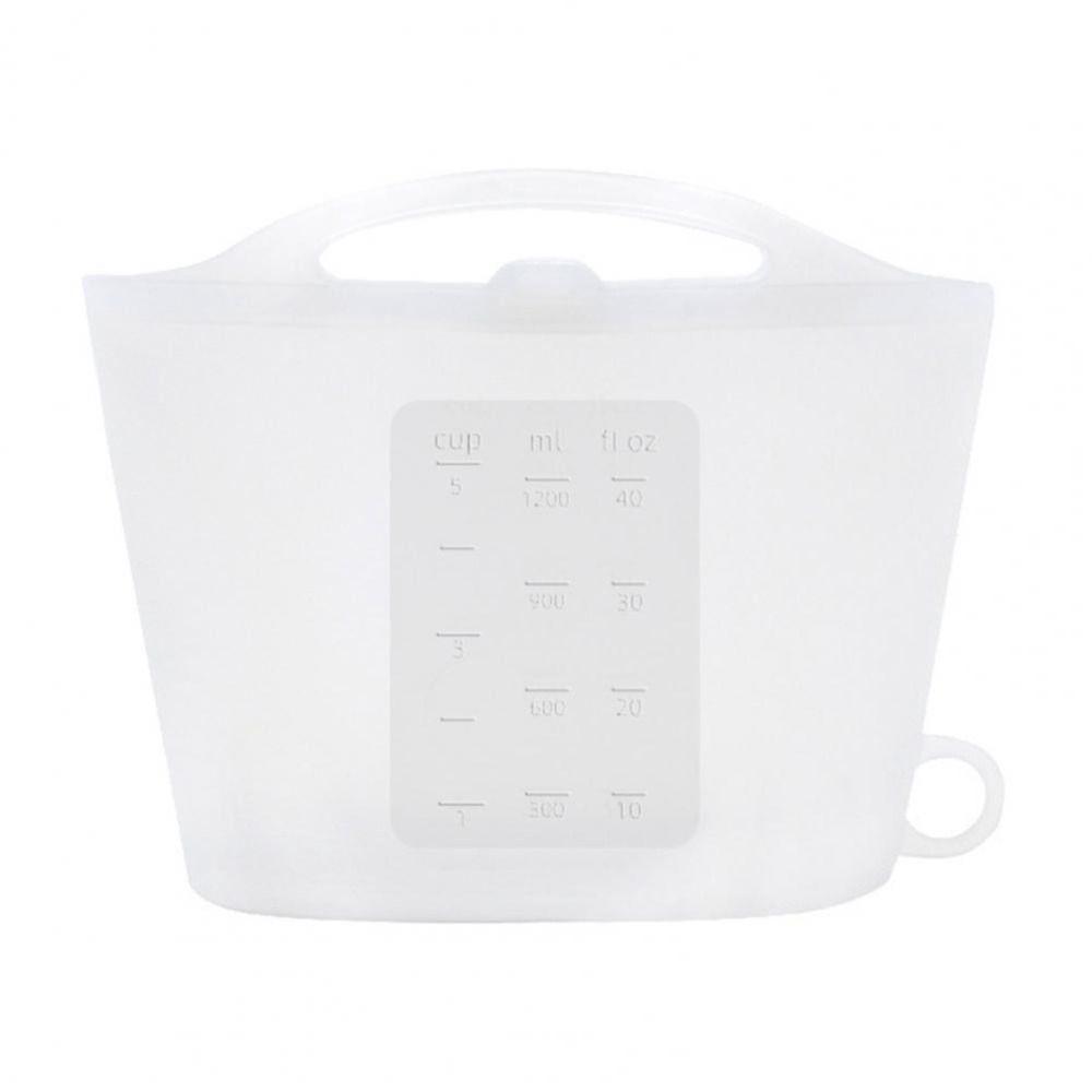 1000/1200ml Food Storage Bag Self-Sealing Cooler Bags Food Packaging Bag Refrigerator