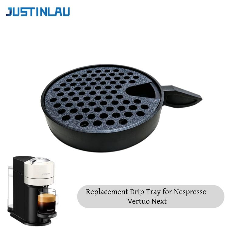 JUSTINLAU Replacement Drip Tray Compatible with Nespresso Vertuo Next Coffee Machine Removable Spill Proof Coffee Water Tray 3