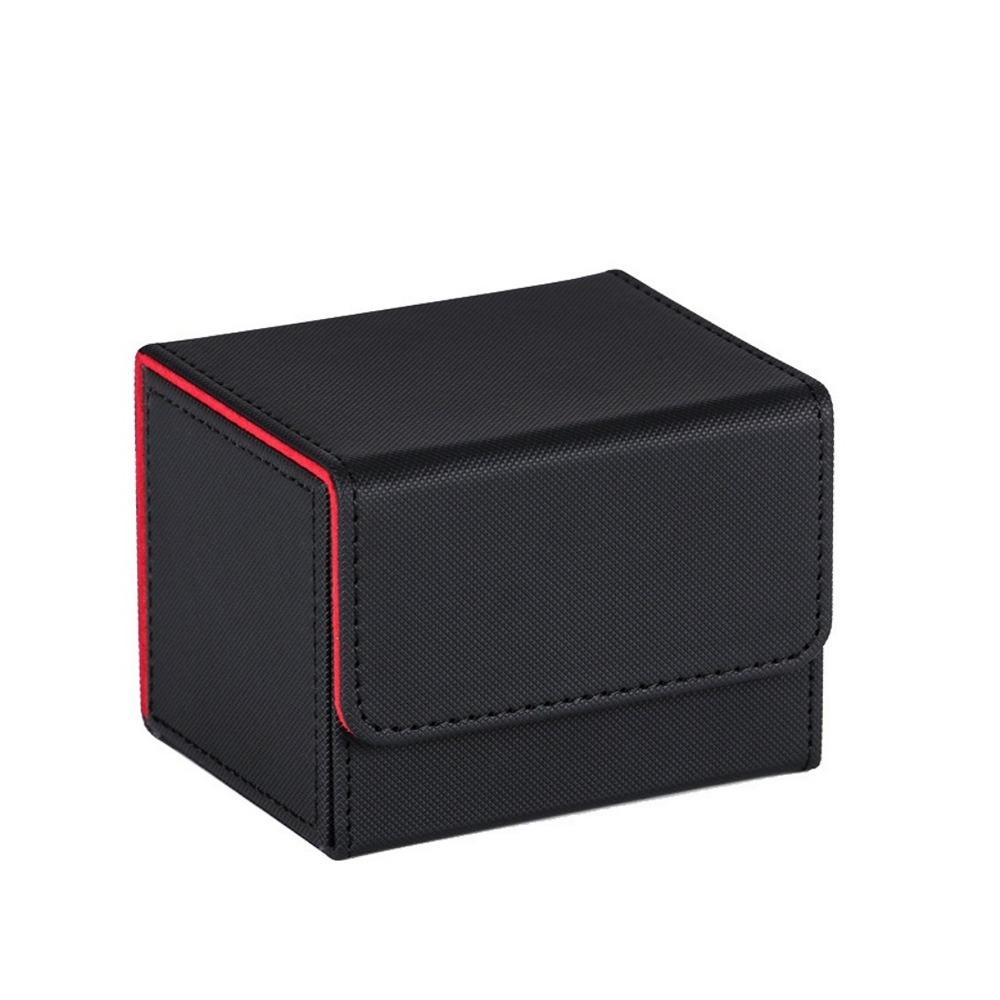 Flip Cover Trading Card Deck Box Magnetic Game Cards Storage Box  Gathering Card