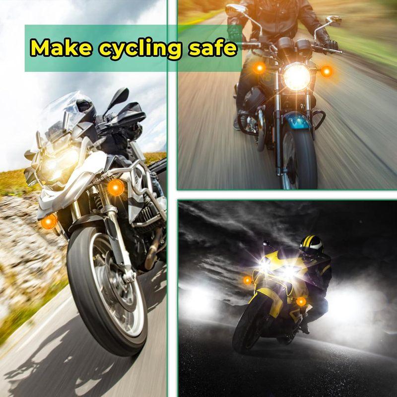 Motorcycle Turn Signals Light with Wiring Loom Harness Kit Indicator Wiring Loom Harness Kit Relay Switch Light Horn Flash Kit