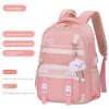 Girls Large Capacity Backpack With Breathable Material For Education School