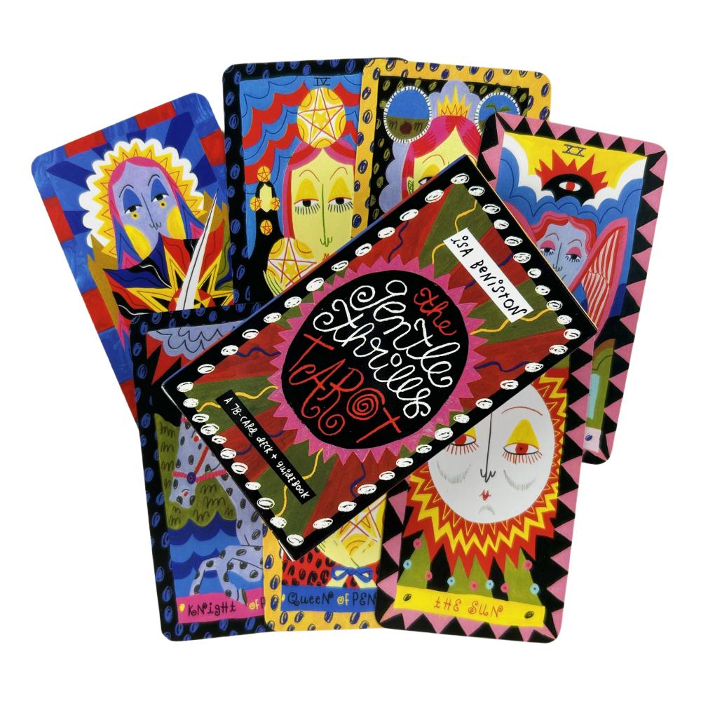 Карты Таро Аниме Модные Мультяшные Милые Для Начинающих Издание Оракул Настольные Игры Настольные Игры Для Вечеринки