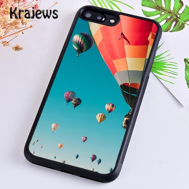 Krajews Арт с воздушным шаром Мягкий чехол для телефона для iPhone 17 Air 16 15 14 plus 11 12 13 pro max Plus coque Fundas