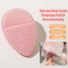 1PC Face Wash Cleansing Puff Soft Cosmetic Sponge Deep Facial Cleansing Mask Makeup Remover Cosmetic Puff Reusable Clean Tool