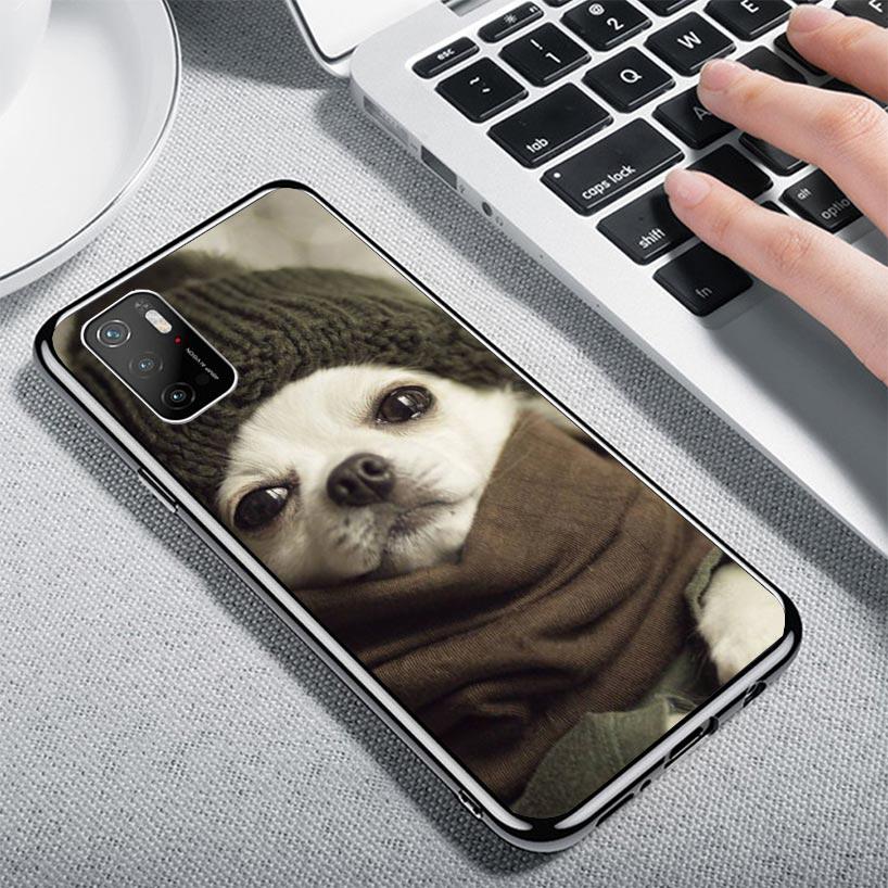 Chihuahua Puppy Teacup Dogs Case Phone Cover for Xiaomi Redmi Note 10 9 9S 8 8T 7 5 Pro Mi 12T 11T 10T 9T 12 11 Lite A3 A2 Trend