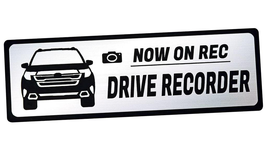 Видеорегистратор Honami Works серии SL для Forester, крепится на автомобиль, эмблема, наклейка для видеорегистратора