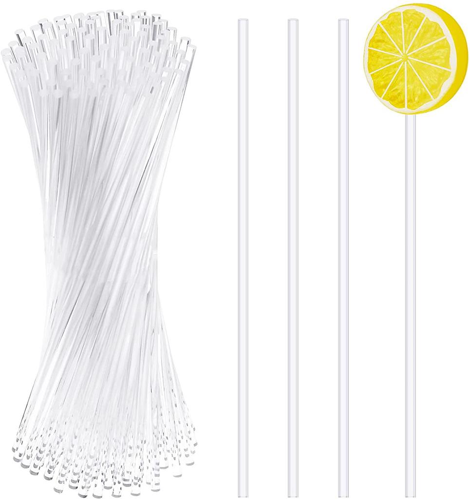 50 шт. шоколадных акриловых палочек для леденцов, многоразовых конфет, тортов, десертов, выпечки, кухни, столовой, дома, палочки для мороженого