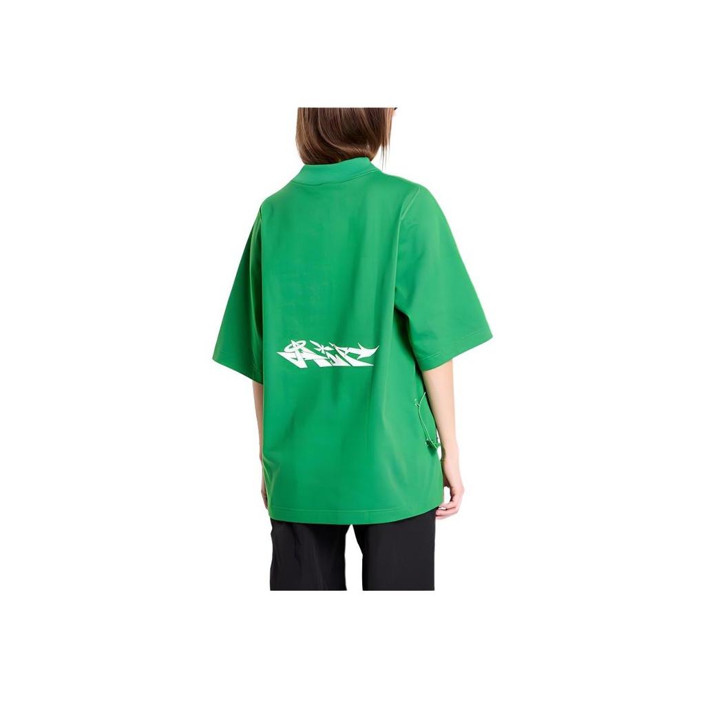 Nike Топ Off-White с короткими рукавами из коллекции X (Азия) Зеленые/белые топы унисекс Kelly DV4454-389