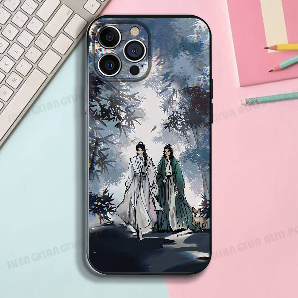 Чехол для телефона с изображением Ли Ляньхуа, Черный матовый, Для iPhone 17,16,15,14,13,12,13,12 Pro Max Plus XS, Силиконовый, Мягкая задняя крышка
