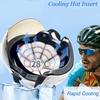 Summer Hard Hat Cooling Pad Reusable Helmet Ice Pack Heatstroke Prevention PCM Cooling Caps Liner For Outdoor Work Travel Sport