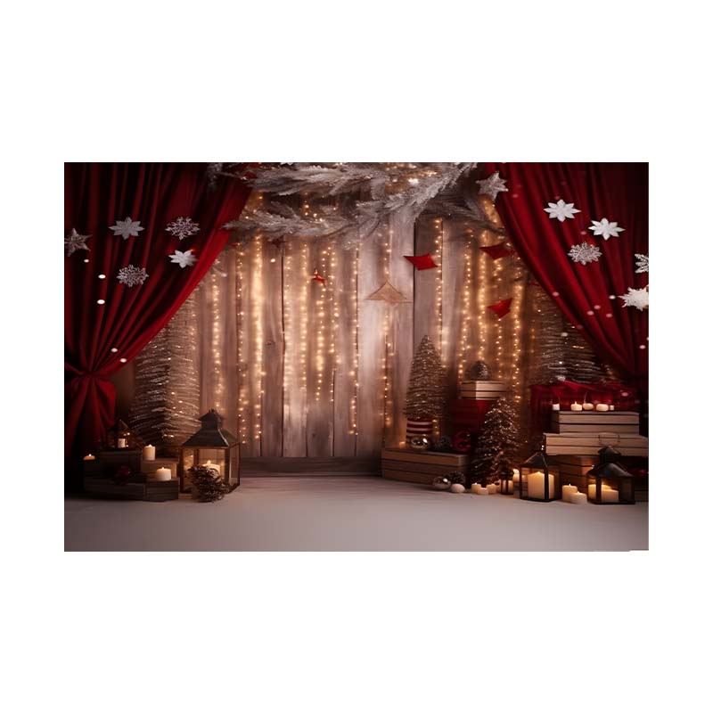 Внутреннее окно, снежинка, украшение, сценический тематический фон, ткань, фон, украшение на стену, фото ткань