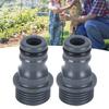 4PCS Plastic Garden Hose Nipple Quick Release G1/2 Male Thread Connector  Water Hose Connection