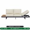 Outdoor Sofa Courtyard Leisure Villa Hotel Corner Anti corrosion Wood Combination Outdoor Furniture