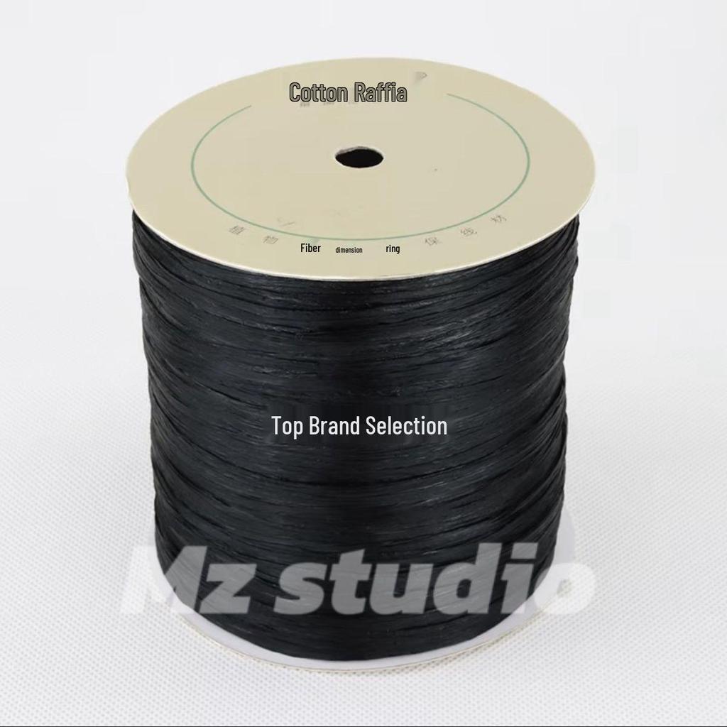 250 м Рафия Хлопок Солома Рулон для DIY: Шляпы и сумки ручной работы, бесплатная доставка