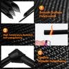 Uxcell 20 футов Плетеные кабельные оплетки, 5/32 дюйма (4мм) Внутренний диаметр, Термостойкость 200°C, Напряжение 1500В, Шнур с изоляцией из стекловолокна