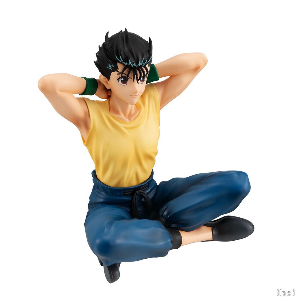 Аниме YuYu Hakusho Фигурка Урамеши Юсуке Фигурки Действия Стоппер для Лапши Настольные Украшения Японские Куклы Модель Игрушки Хобби