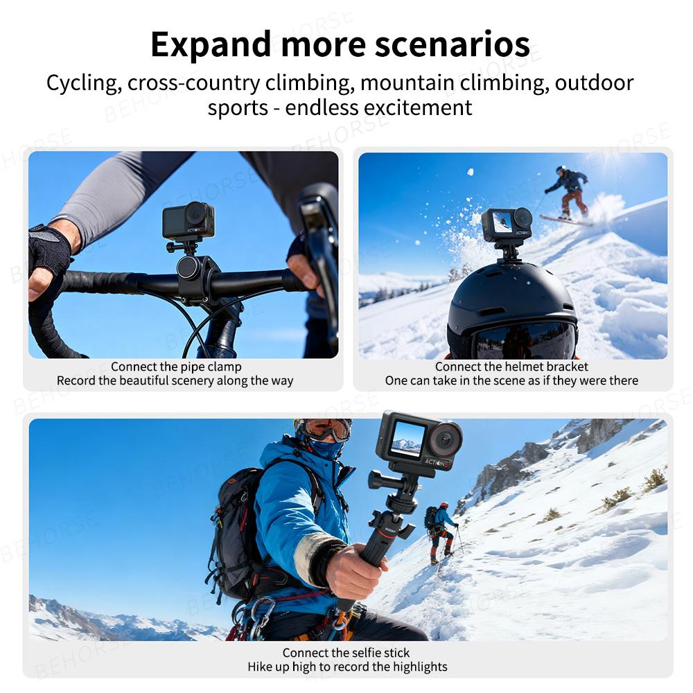 Магнитное быстросъемное основание для DJI Osmo Nano Адаптер-крепление для расширения для камер DJI Osmo Nano/360/Action 5 Pro/4/3 Аксессуары