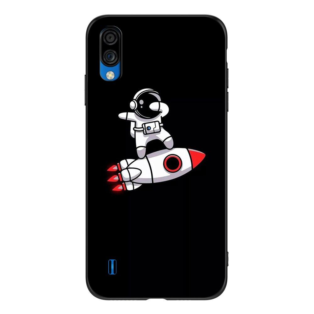 Чехол для ZTE Blade A5 2020, чехол для задней панели телефона, черный чехол из ТПУ, милый забавный чехол