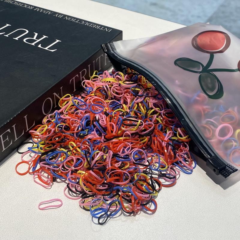 2000 шт./лот Маленькие одноразовые прозрачные резинки для волос для девочек, эластичные резинки для браслетов, детские мини-резинки для волос, повязка на голову