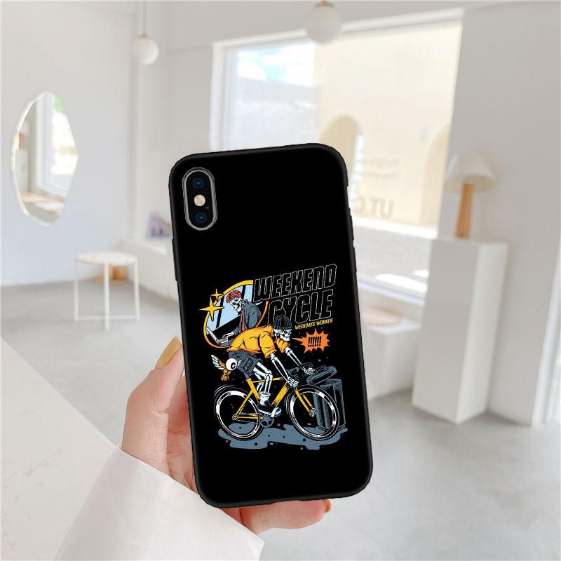 LO28 Cycling Bicycle Soft Shell Phone Case for Xiaomi Xiaomi Poco M4 M5 M6 M7 X3 X6 X7 F8 Ultra Pro GT NFC
