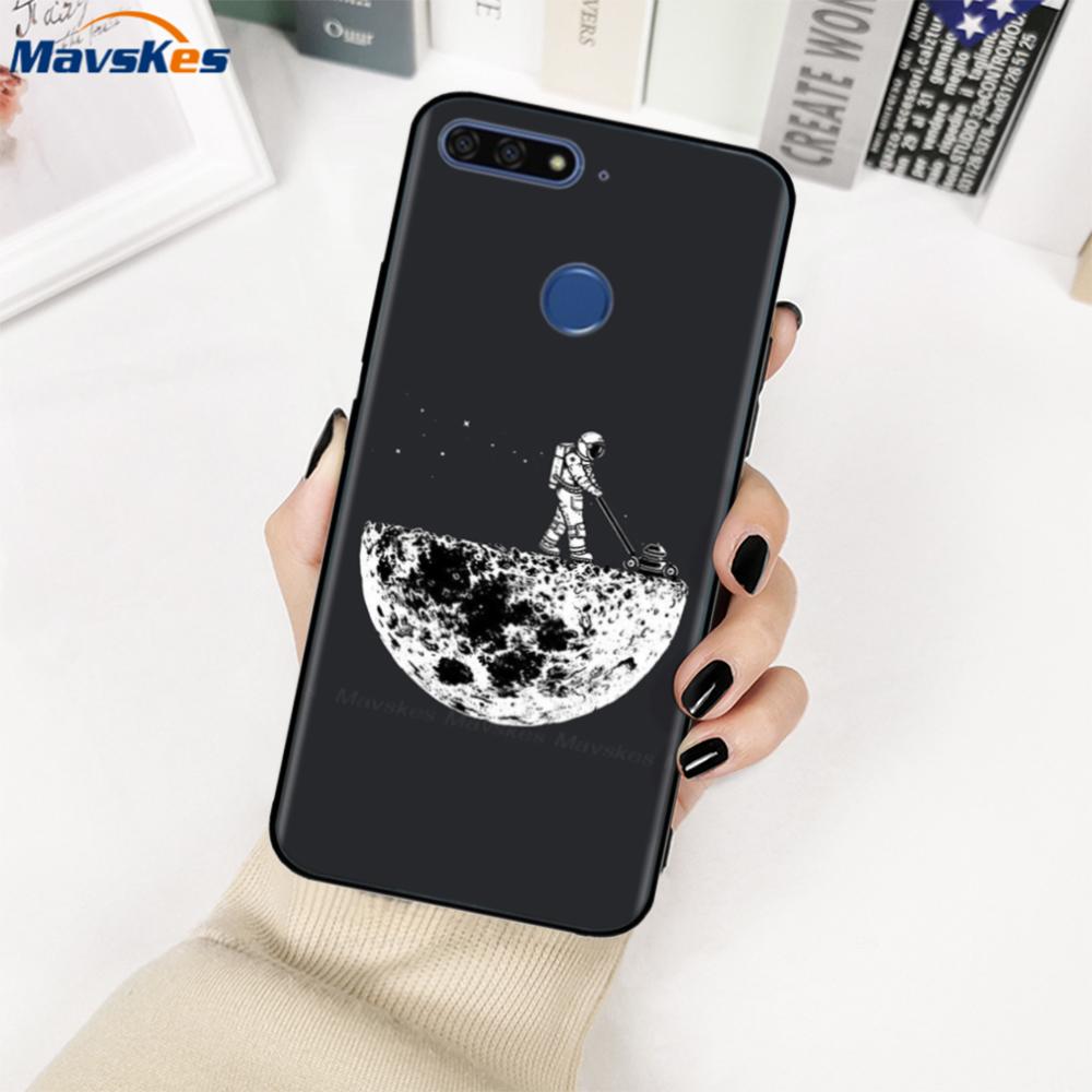Чехол для Honor 7A Pro Силиконовый чехол Для Huawei Y6 Prime 2018 Чехол Мягкий ТПУ Сумки для мобильного телефона Для Huawei Honor 7C RU 5.7дюймов Fundas