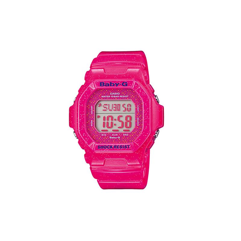 Casio BABY-G Electronic Fluorescent Lighting World Time 1/100 Second Stopwatch Multi-Function Alarm Countdown Fully Automatic Calendar BG-5600GL-4