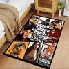 Grand Theft Auto Carpet Perfect for Bedrooms Dining Room Decorate room Foyer Anti-slip Rug Anime Office Decor Birthday Christmas Gift