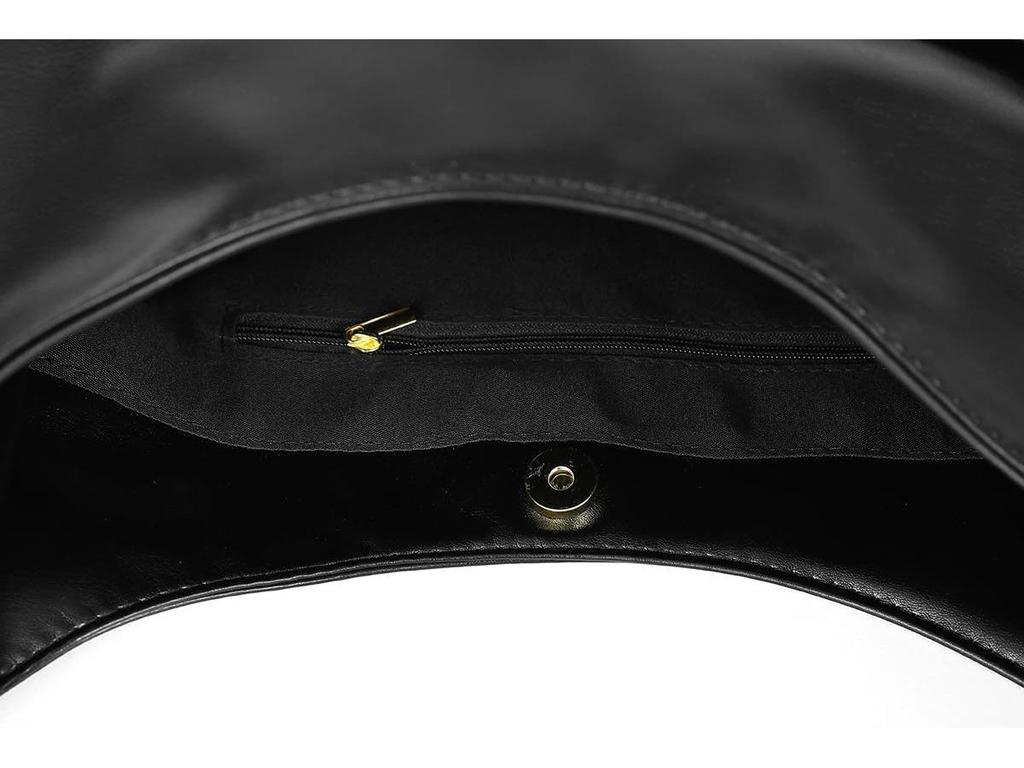 Вместительная сумка-тоут из мягкой кожи - Весна/Лето 2025, для поездок на работу и универсальная сумка на одно плечо для студенток