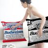 King Of Beer B-Budweiser Pillow Gifts Home Office Furnishings Bedroom Sofa Car Cushion Cover Case 45X45Cm