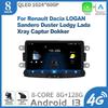 8 дюймов для Renault Dacia LOGAN Sandero Duster Lodgy Lada Xray Captur Dokker автомобильное радио мультимедийный беспроводной стереоэкран Carplay