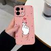 Для Oppo K12 A5 A5X Realme 5 6 7 8 9 10 Pro Plus чехол для телефона Pretty Love Heart Pattern Мягкий силиконовый улучшенный защитный чехол от падения для Oppo Shell