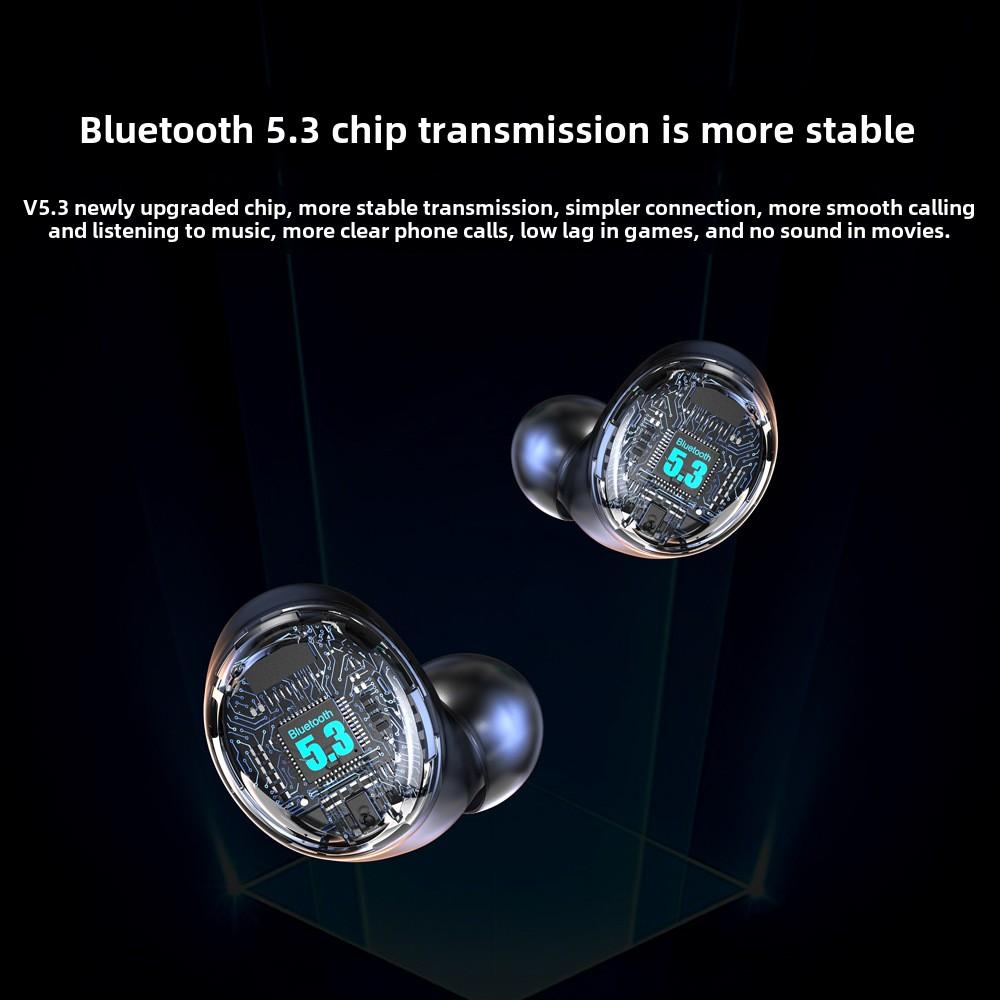 Гарнитура Bluetooth Двусторонняя стерео беспроводная внутриканальная гарнитура с шумоподавлением для киберспорта