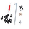 Valve Core Remover Installer Tool Multifunctional Stainless Steel Quick Change Tire Valve Tool Kit for Cars Motorcycles