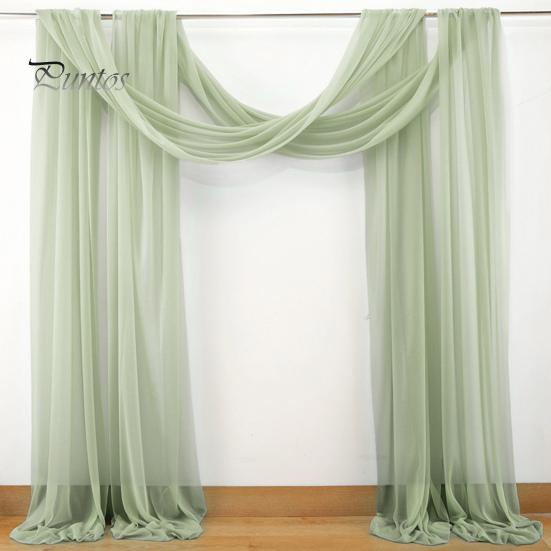 Свадебная арка драпировка занавес драпировка церемония приема подвесное украшение вуаль морской фон декор для банкетов, помолвок, вечеринок