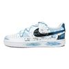 Nike Court Vision 1 Tylend Сказочные Устойчивые к истиранию Низкие Кеды для Скейтборда Унисекс Синий Белый CD5463-101(Команда61-)