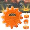 2/3Pcs LED Road Flares Emergency Light Kit Waterproof Compact Portable Roadside Safety Flashing Warning Flares Lights