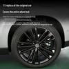 21-дюймовые черные защитные колпаки ступиц колес для Leapmotor C16/10 - Комплект из 26 штук