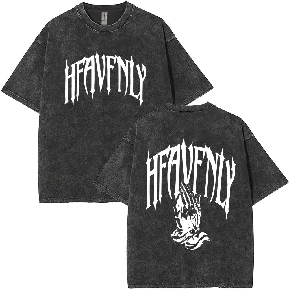 Христианская Религиозная Иисус Молитва Стиранная Винтажная Футболка Топы Мужская Мода Оверсайз Футболки Мужчины Женщины Готическая Одежда