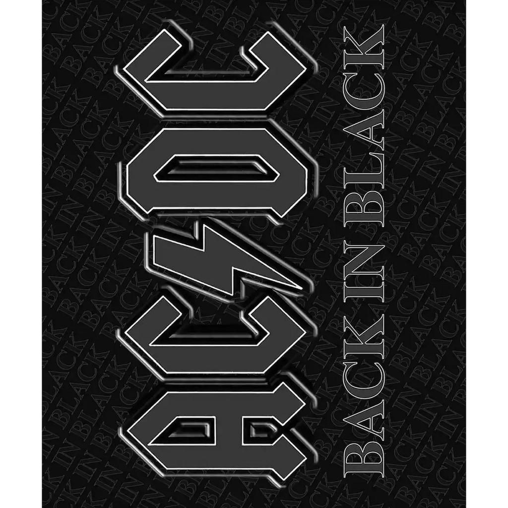 AC/DC Back In Black Sherpa Fleece Blanket