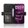 For Xiaomi Poco M7 Pro 5G Leather Case Phone Wallet Cover with Multiple Card Slots
