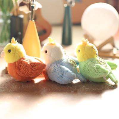 Птица Подвеска Плюшевая Игрушка Кукла Плюшевая Игрушка Кукла Попугай Сумка Подвесной Брелок Кукла