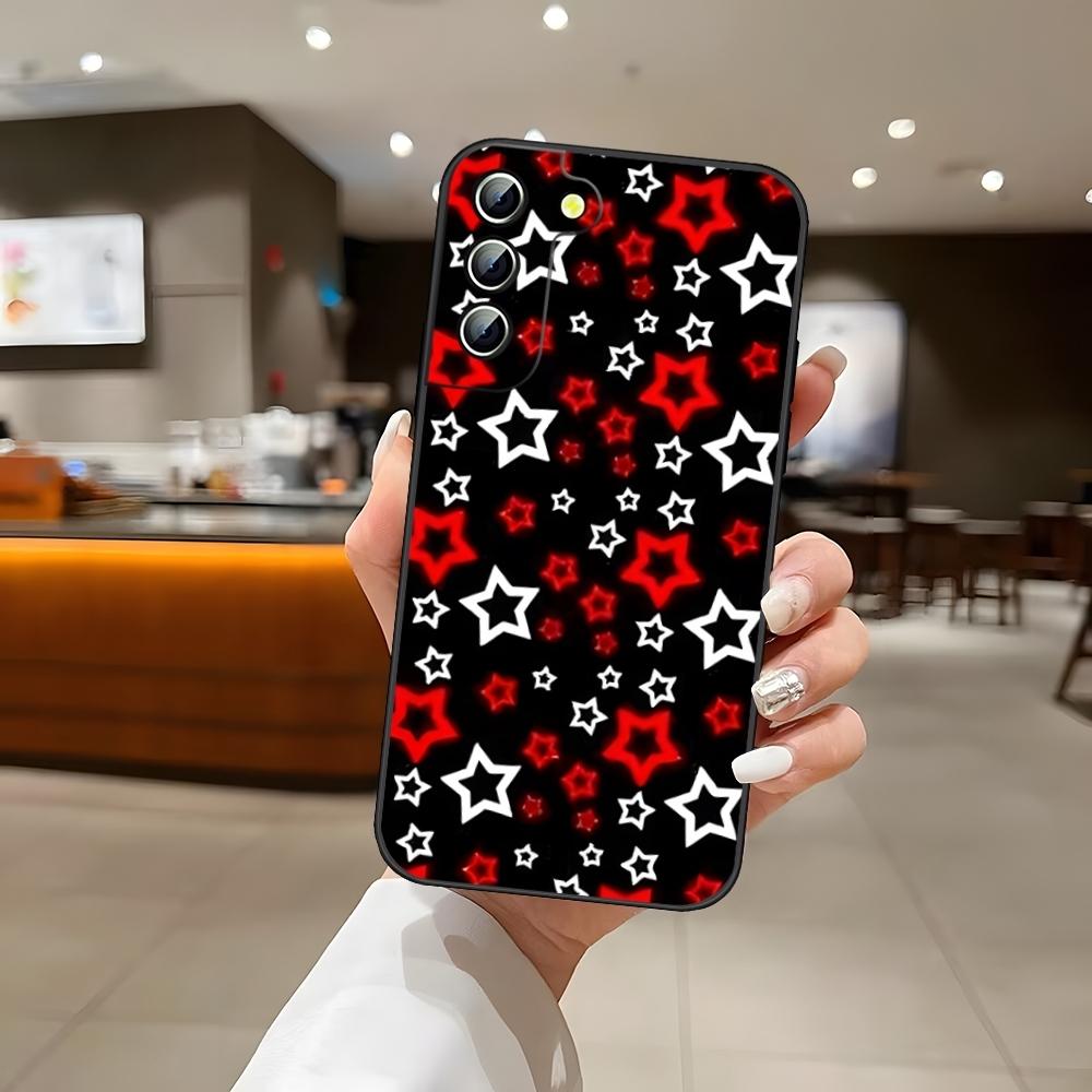 Модный Чехол для Телефона INS Звезды Для S25 Samsung S26 S24 Ultra S22 S23 S20 Fe S21 Plus A54 A34 A16 A53 Задняя Крышка