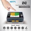 HOTA D6 Двухканальное интеллектуальное зарядное устройство 2*DC325W 15A для Lipo NiMH аккумулятора Беспроводная зарядка телефона