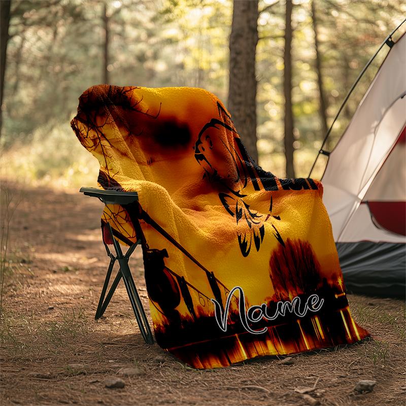 Personalized Custom Name Blanket - Nash logo Print Design,Blanket for Sofa,Bed,Travel,Camping - Soft and Warm, Great Gift