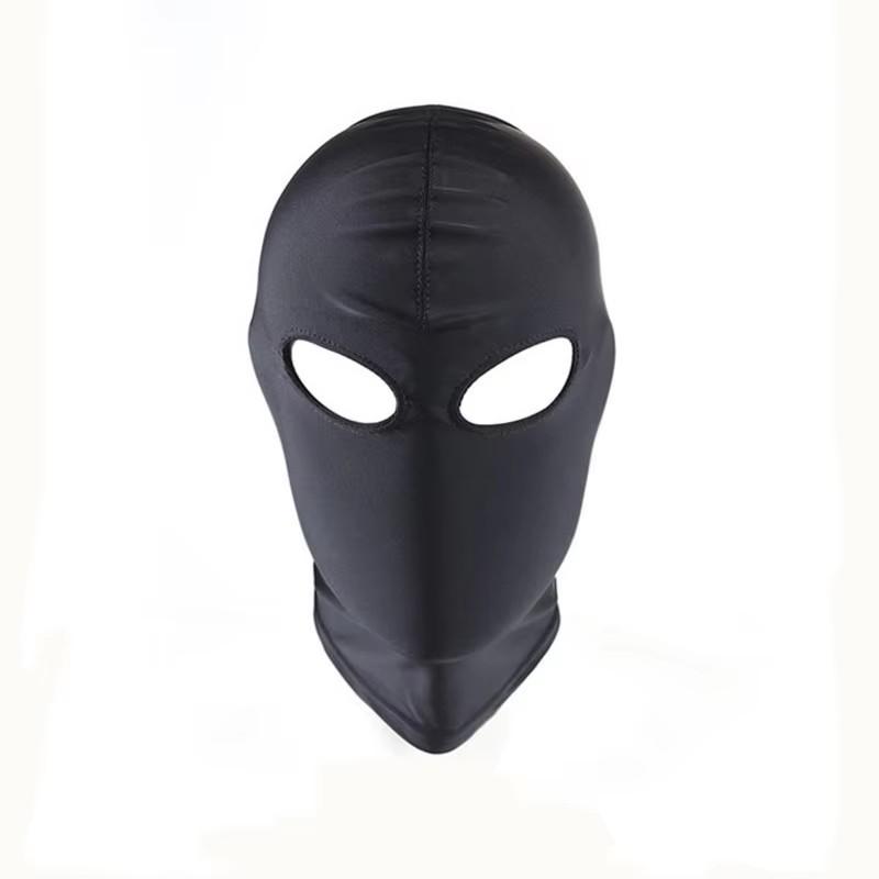Fetish Slave BDSM Bondage Restraints Sex Mask Mouth Eye Open Head Harness Elasticity Blindfold for Couple New Exotic Accessories2