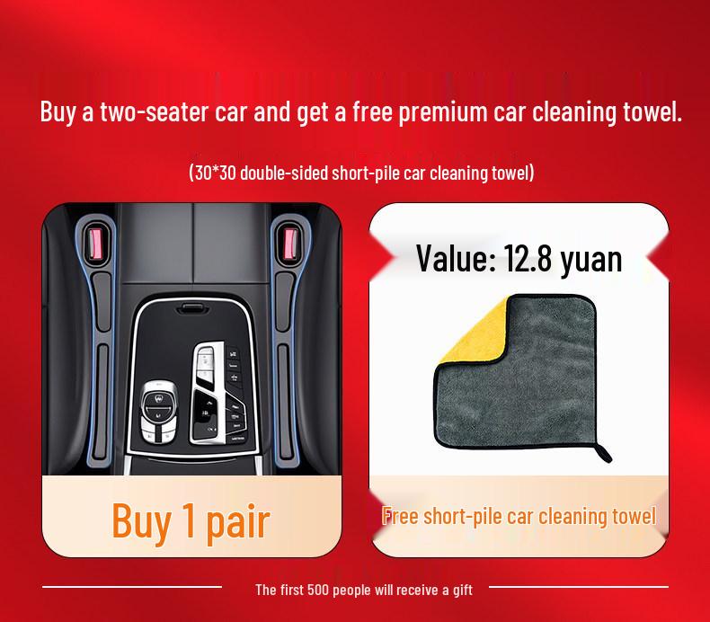 Tesla Model 3 Seat Gap Sealing Strips & Interior Storage Solutions