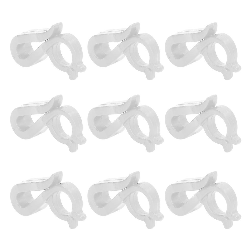 120 Pcs Christmas Light Clips Reusable Waterproof Plastic Outdoor Hanging Christmas Light Clips Holiday Party Decoration