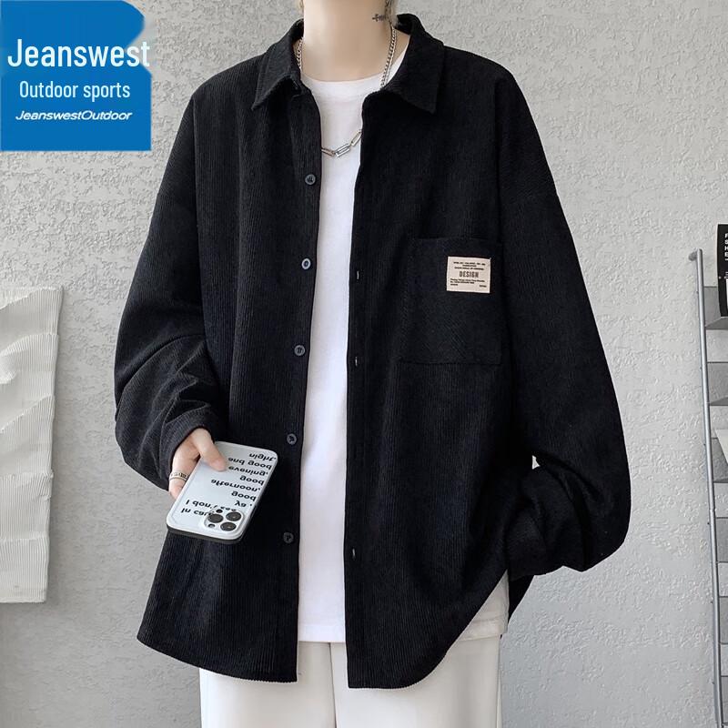 Мужская повседневная рубашка с длинным рукавом Jeanswest для активного отдыха